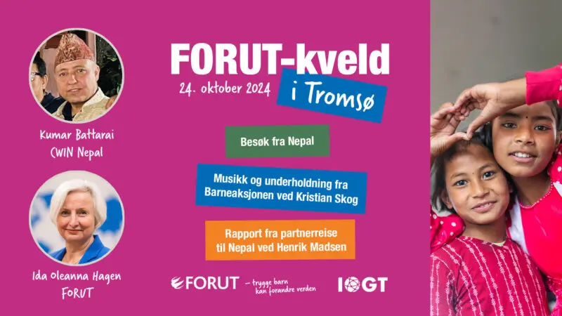 Thumbnail for FORUT-kveld i Tromsø 24. oktober