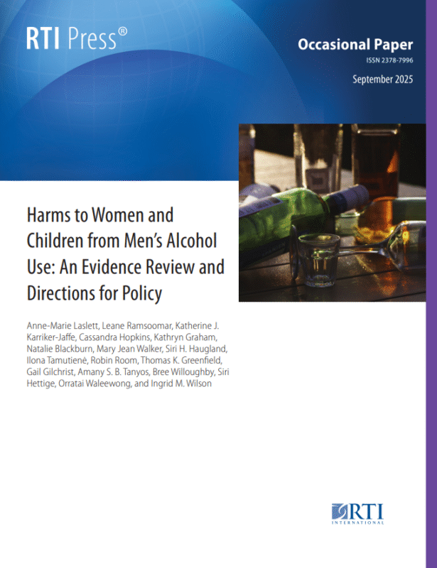 Thumbnail for Harm to women and children from men’s alcohol use: An evidence review and directions for policy