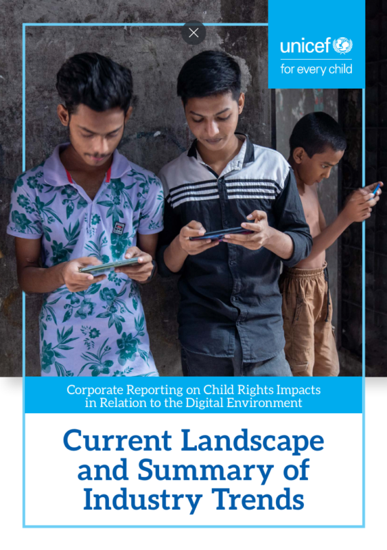 Thumbnail for Corporate reporting on child rights in the digital environment 