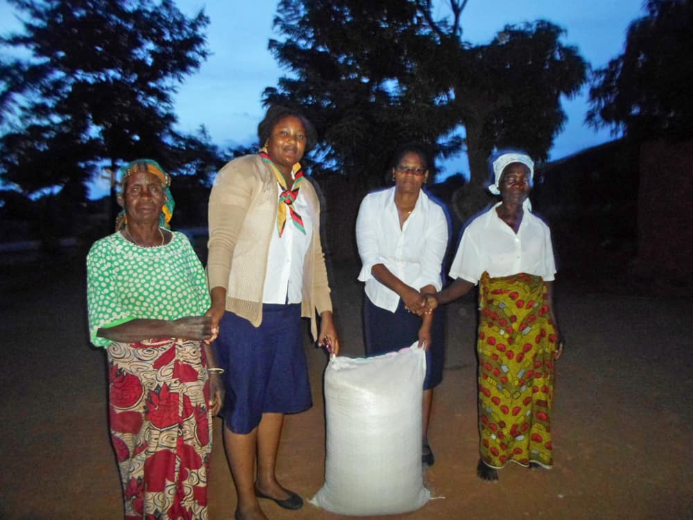 Malawi - utdeling av mat